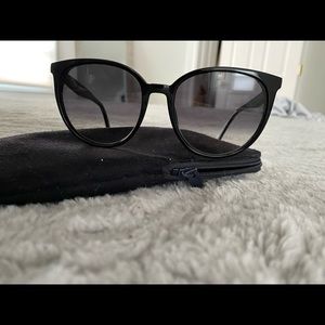 Celine black ombré sunglasses